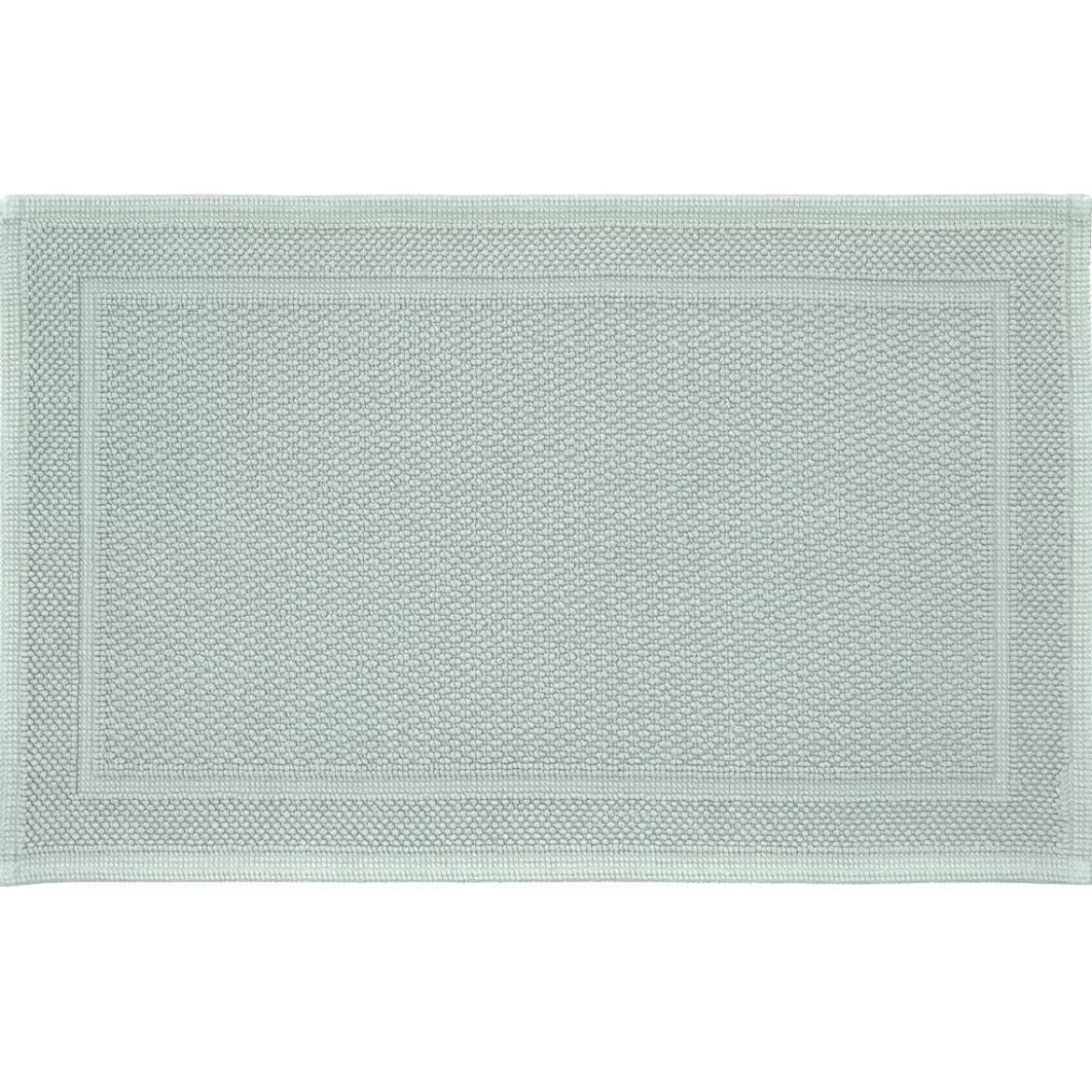 Tapis de bain pur coton 1700 g/m² uni vert Antica lichen