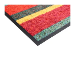 Tapis decor caoutchouc & nylon imprimé multicolore Mille arizona fiesta