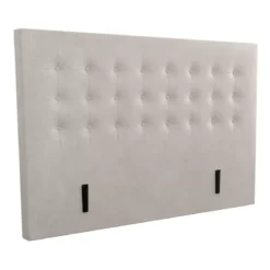 Tete de lit h120 capitonné beige Olympe oasis creme