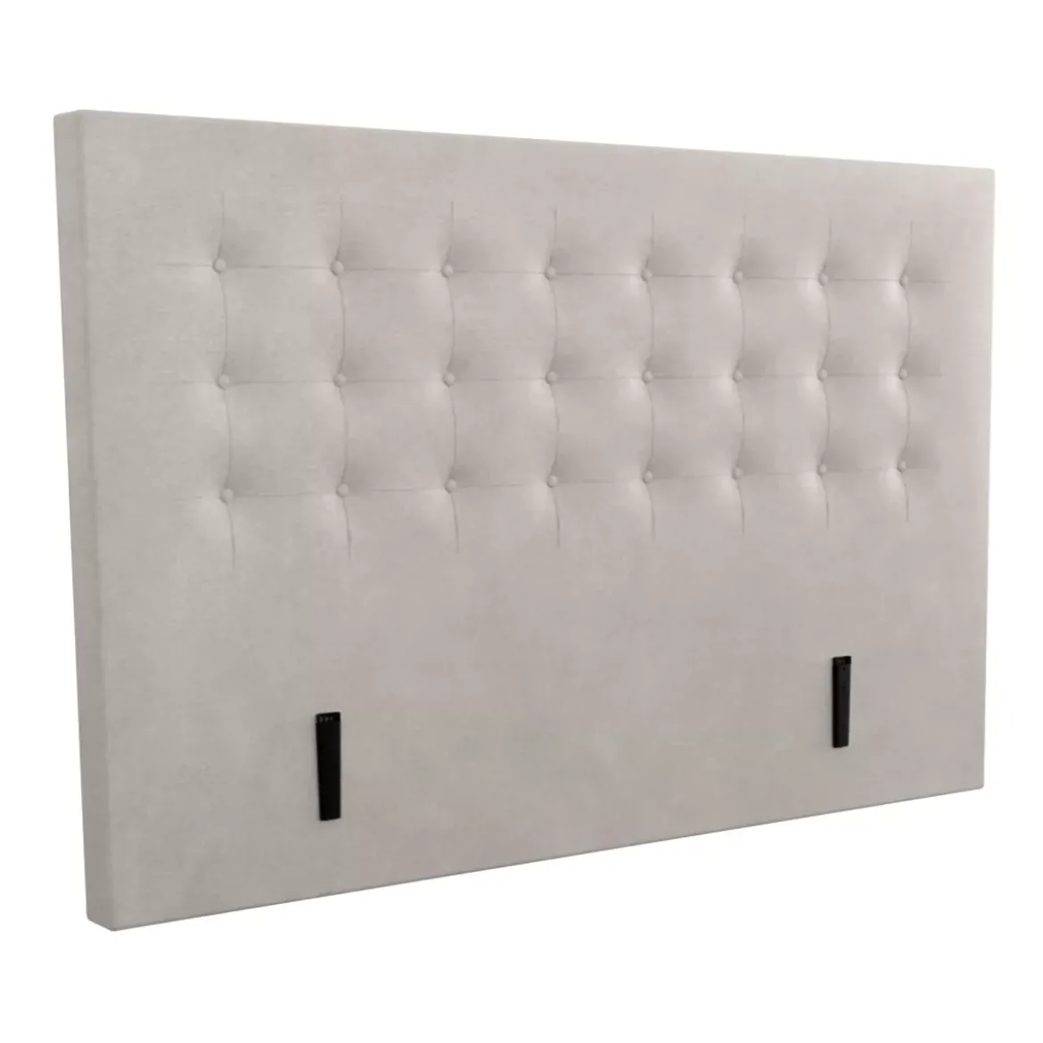 Tete de lit h120 capitonné beige Olympe oasis creme